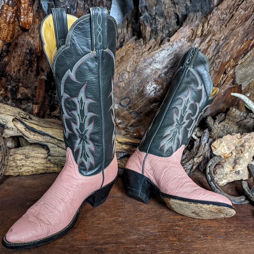 Tony Lama cowboy boots 5.5B - Picture 5 of 12